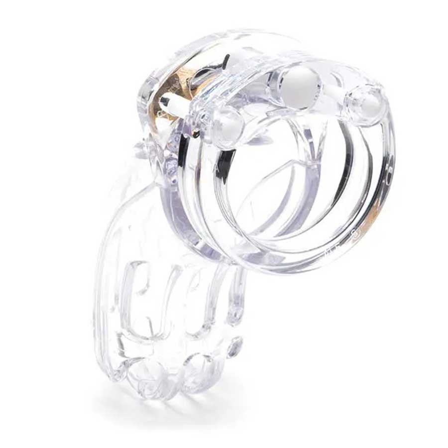 The Curve 3.75 Inch Clear Chastity Cock Cage Kit by CB-X、mySite、bottomscart
