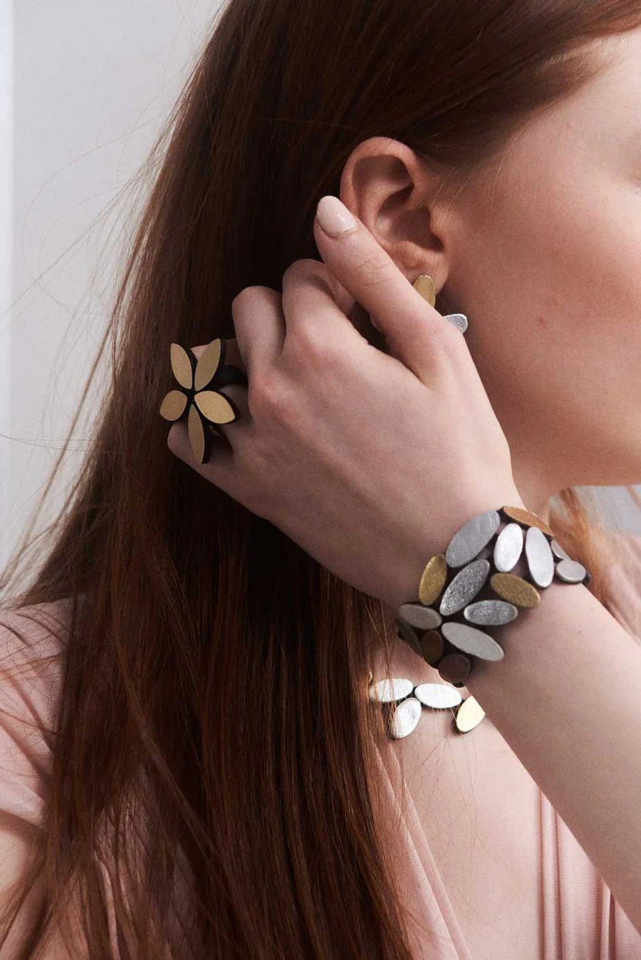  Emma Bracelet Silver + Gold、mySite、elrpsem3k