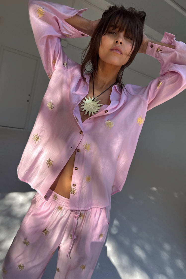 Pink Miley Shirt with Sun Foil、mySite、solidvoid