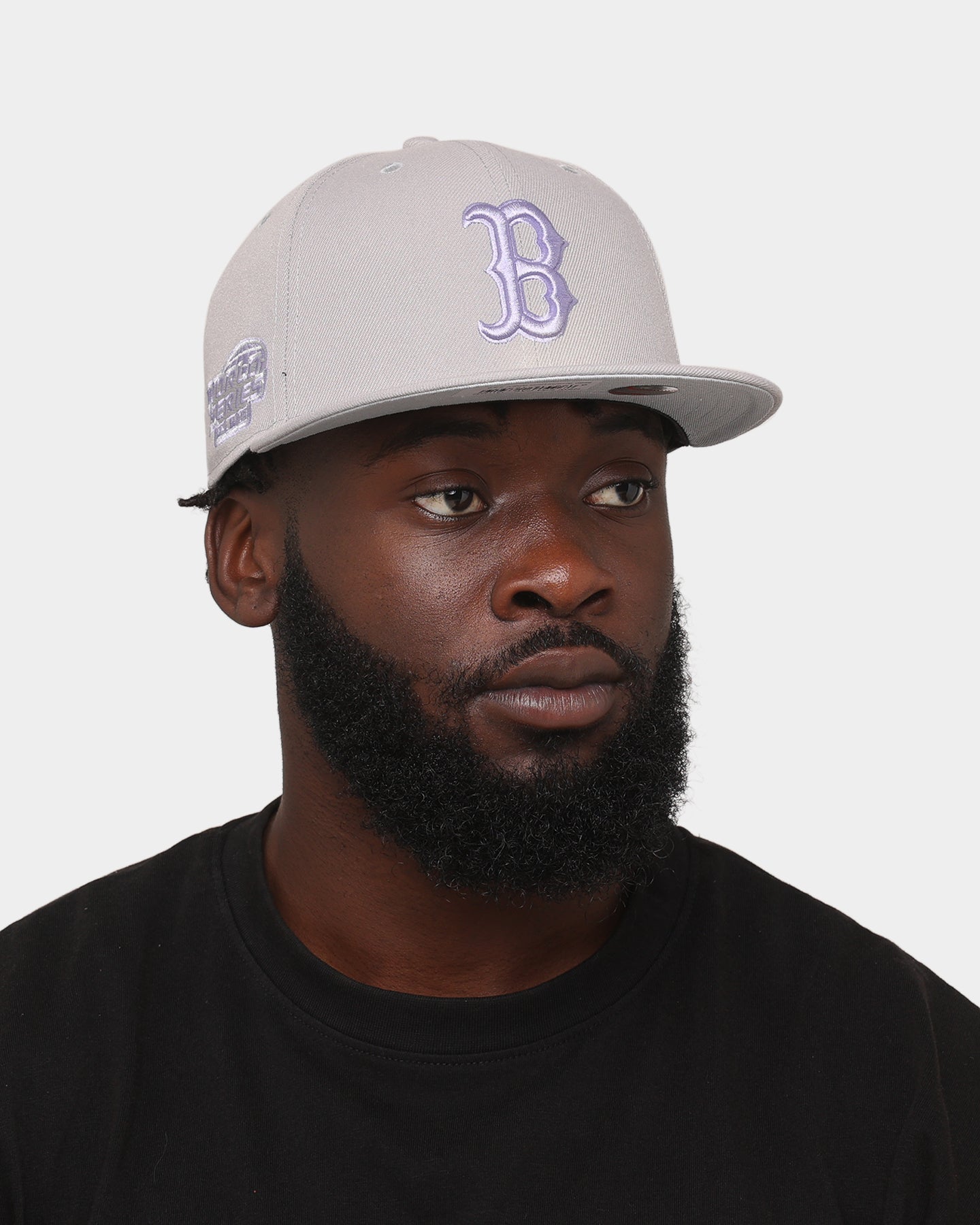 New Era Boston Red Sox 'Purple Smoke' 59FIFTY Fitted Grey/Lavender、mySite、zt4zffjzw