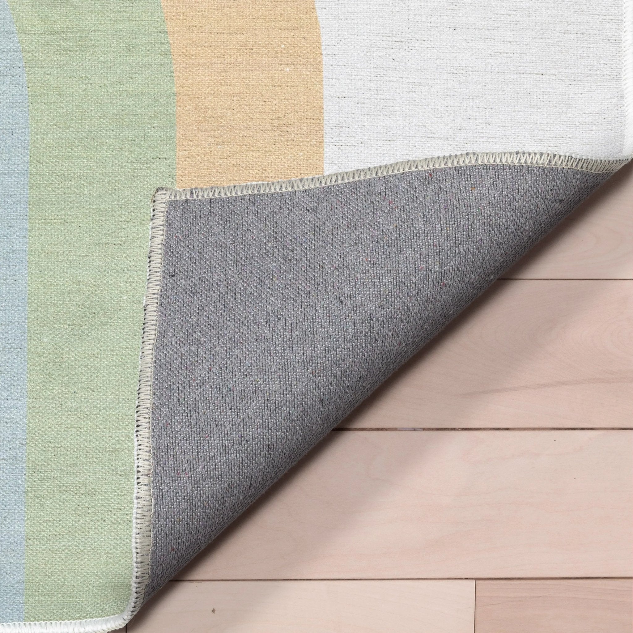 Rainbow Watercolor Modern Multi Color Area Flat-Weave Rug、mySite、gigharbornorthrealestate