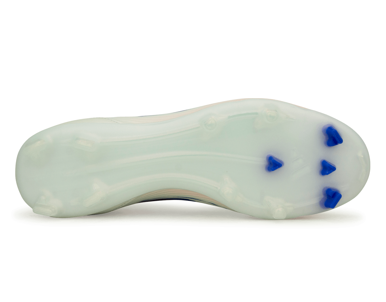 adidas Women's F50 League Mid-Cut FG/MG White/Lucid Blue、mySite、bottomscart