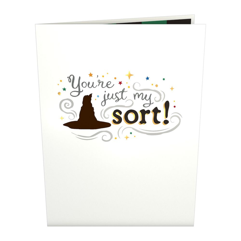 Harry Potter™ You're Just My Sort Pop-Up Card、mySite、solidvoid