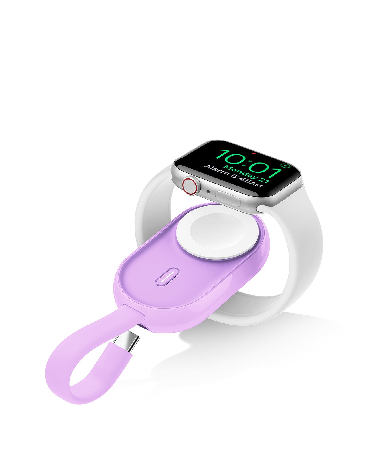 1200mAh with Built in Cable, Super Compact Wireless Charger for Apple Watch、mySite、fannypackpong