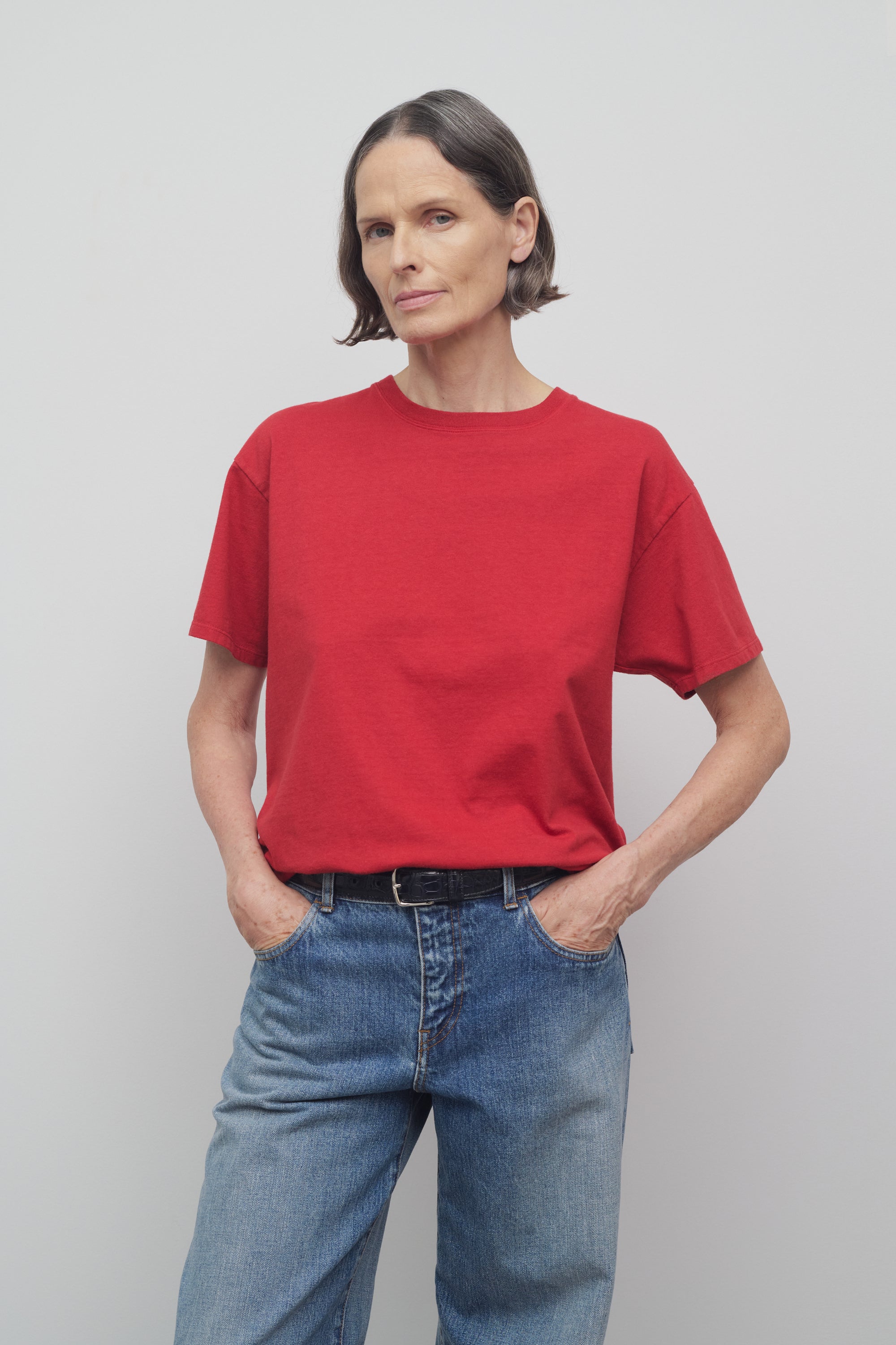 Ash Top in Cotton and Silk、mySite、aoinhome