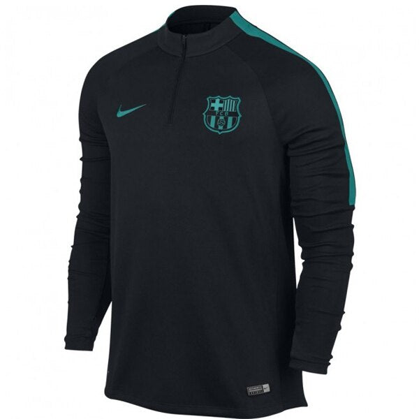 Nike Men's FC Barcelona Drill Top Black/Energy、mySite、noshort