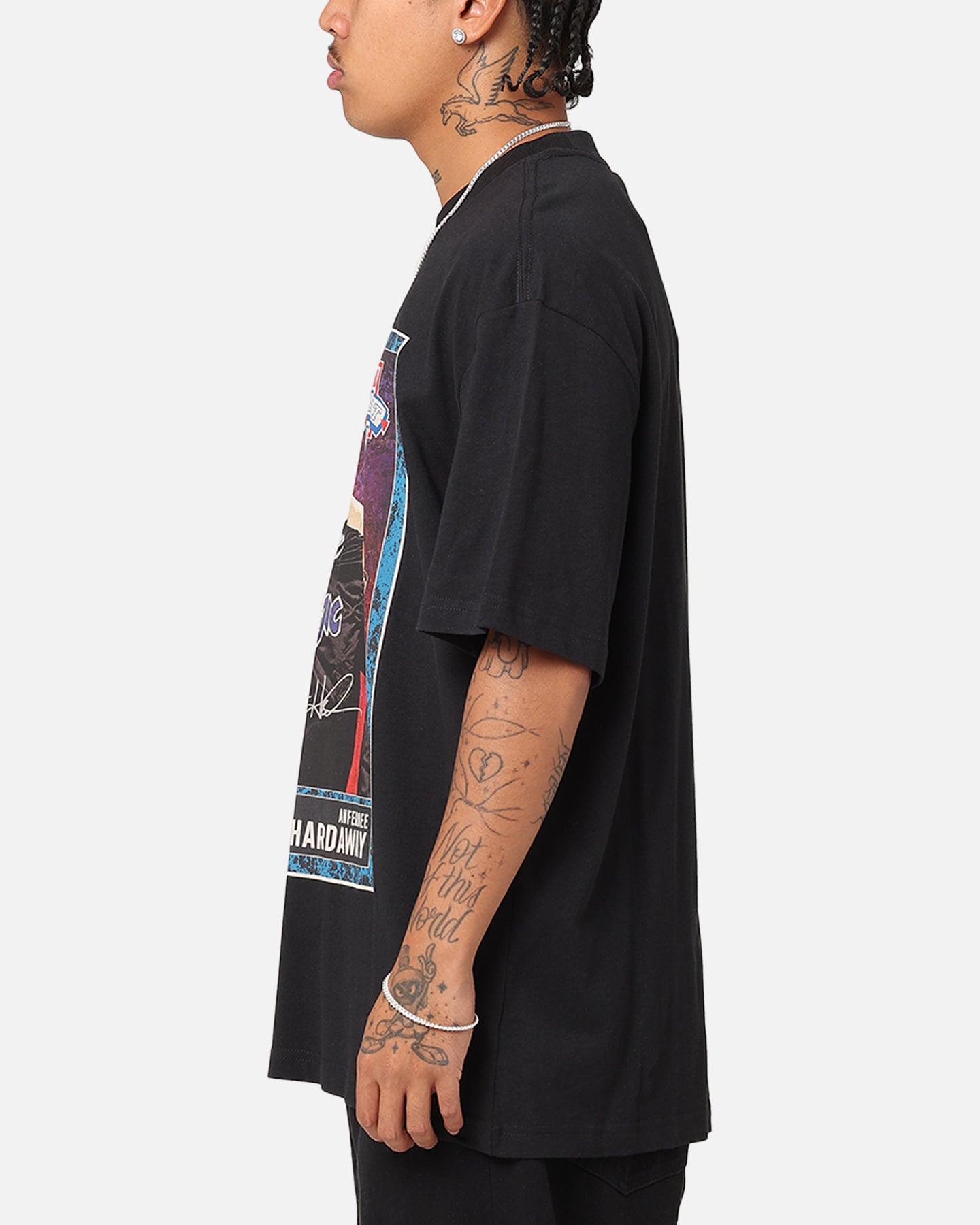 Mitchell & Ness Orlando Magic 1993 NBA Draft T-Shirt Faded Black、mySite、zt4zffjzw