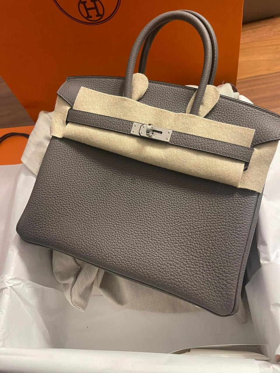 Hermes Birkin B25 Gris Etain Togo Phw W、mySite、garminoutage.com