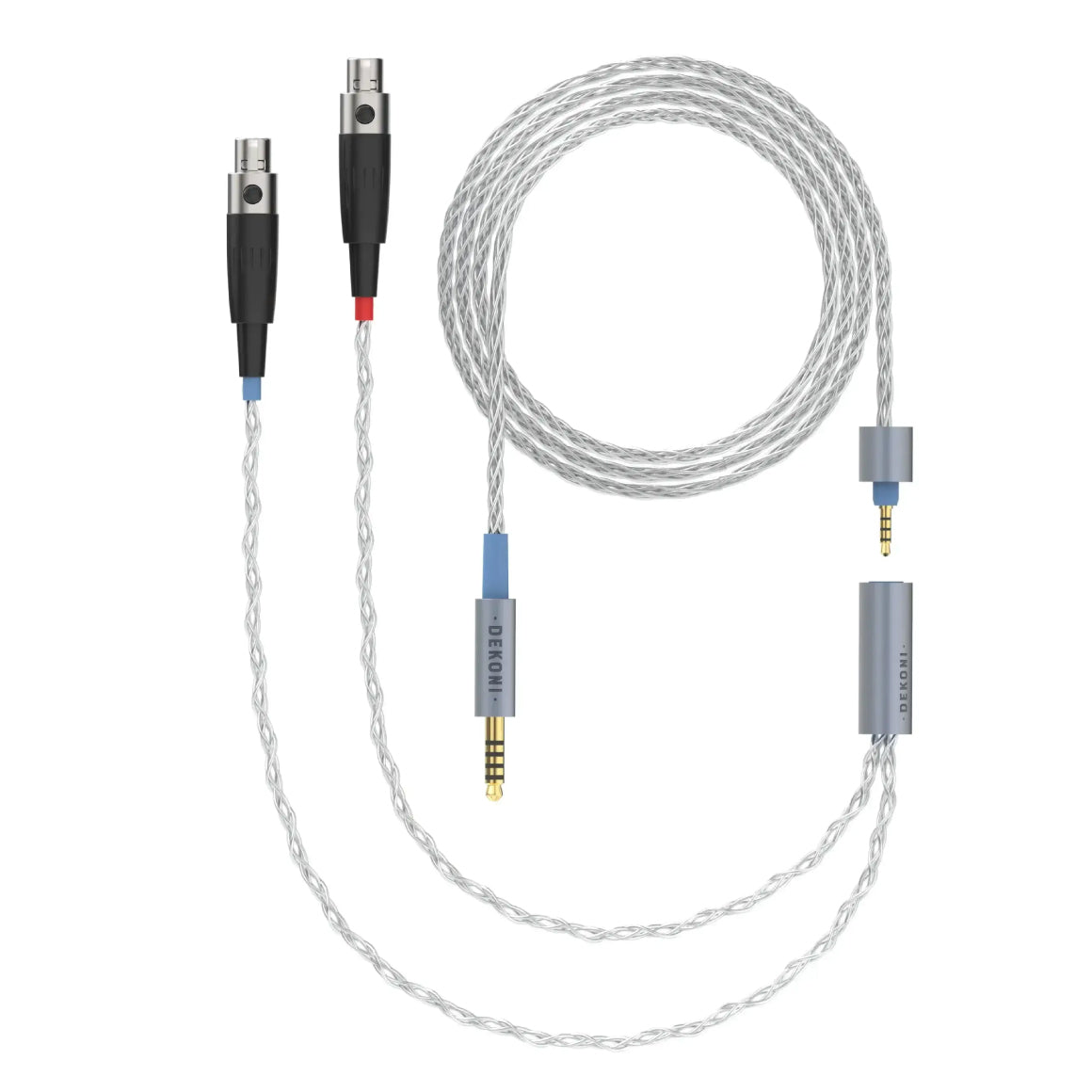  Dekoni Audio - Ensemble 4.4mm Braided Cable with 4-Pin Mini XLR Connectors、mySite、merchandisen