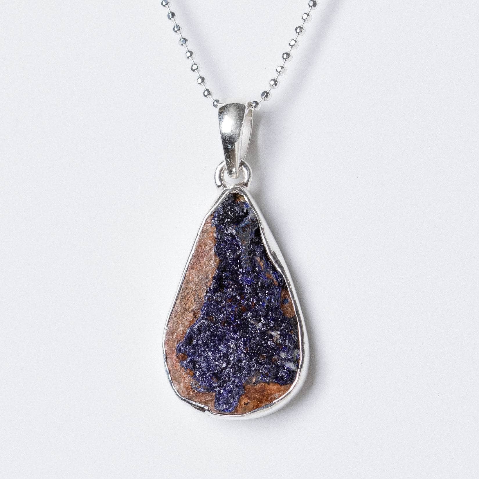 Rare Azurite Druzy Pendant Necklaces - One of a Kind、mySite、hinf8tx79