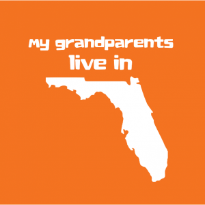 My Grandparents Live in Florida T-shirt、mySite、topwebapps