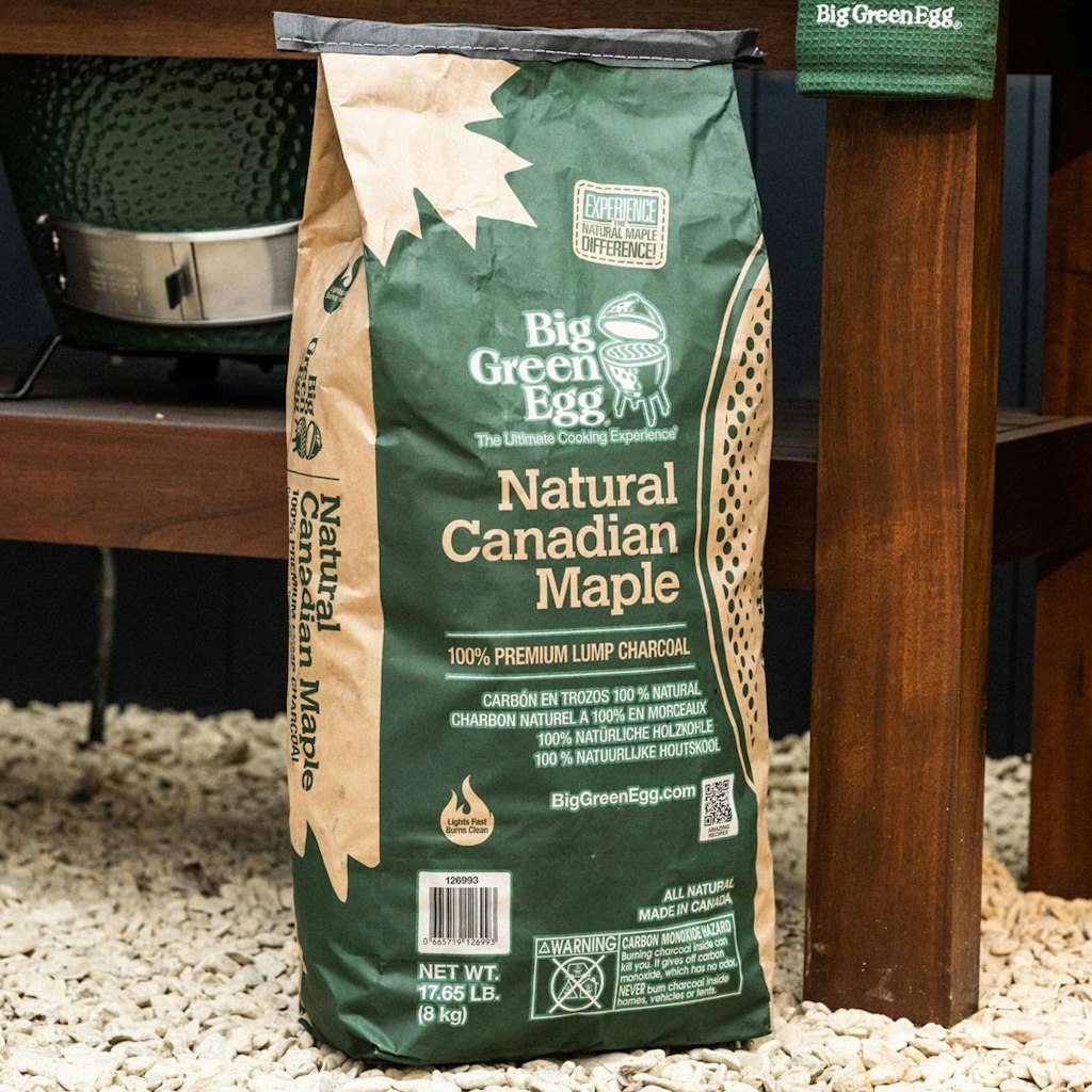 Big Green Egg 100% Natural Canadian Maple Lumpwood Charcoal、mySite、noshort