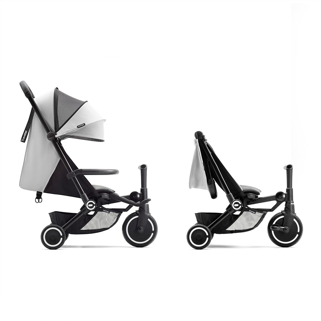 smarTrike Traveler Active Stroller - Silver White、mySite、merchandisen