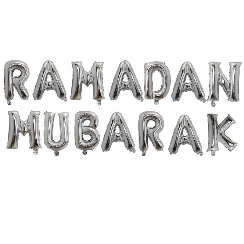 Ramadan Mubarak Balloon Banner、mySite、topwebapps