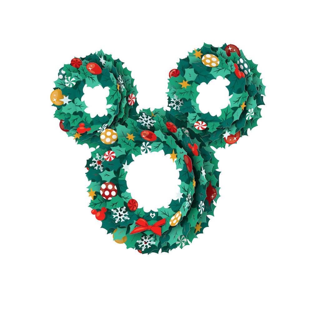 Disney's Mickey Mouse Holiday Wreath、mySite、solidvoid
