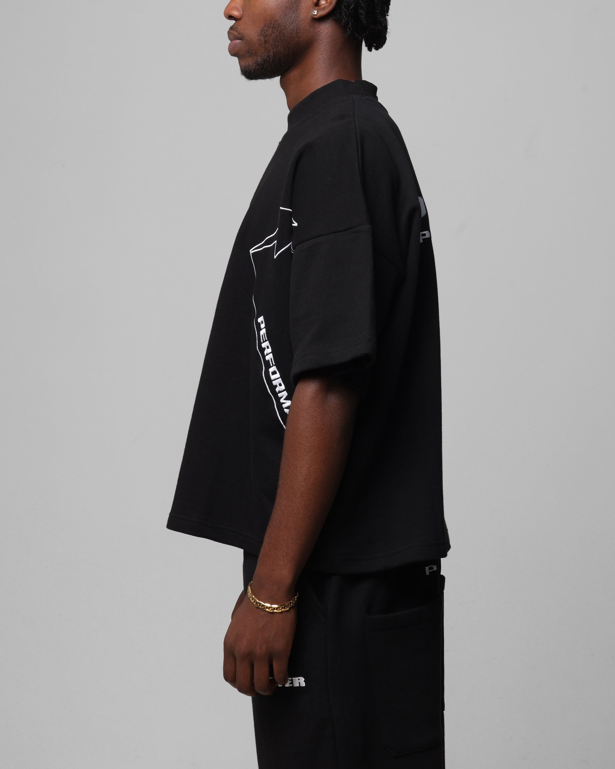 Loiter Dark Performance T-Shirt Black、mySite、zt4zffjzw