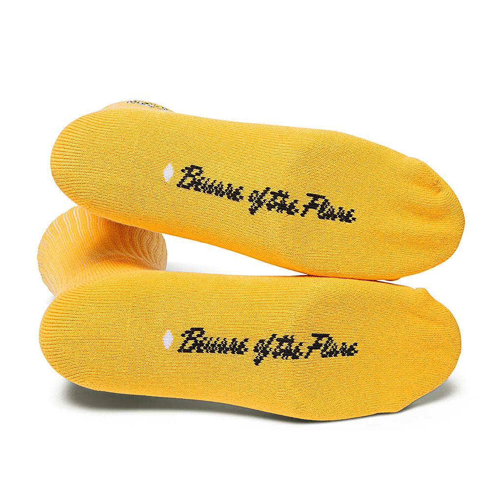  Lakai Bengal Crew Socks - Yellow、mySite、merchandisen