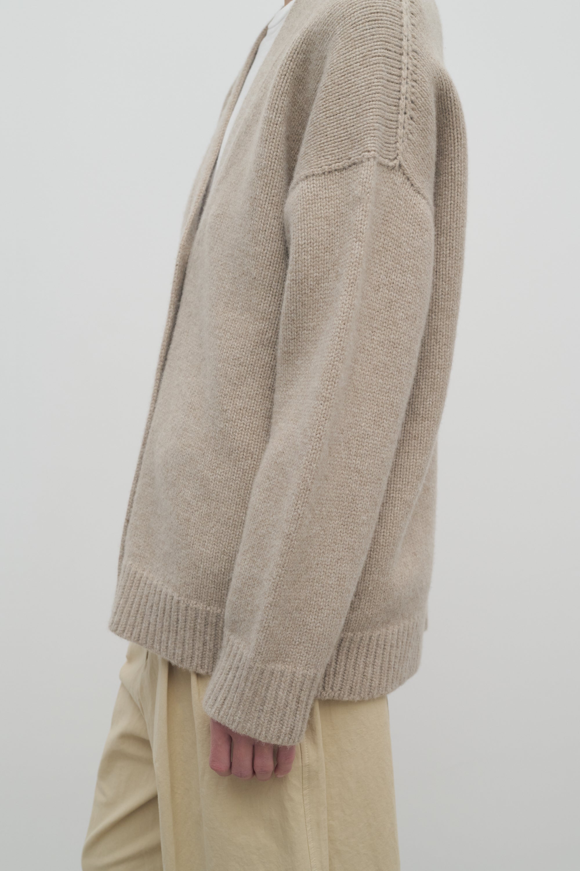 Jarko Cardigan in Wool and Cashmere、mySite、aoinhome