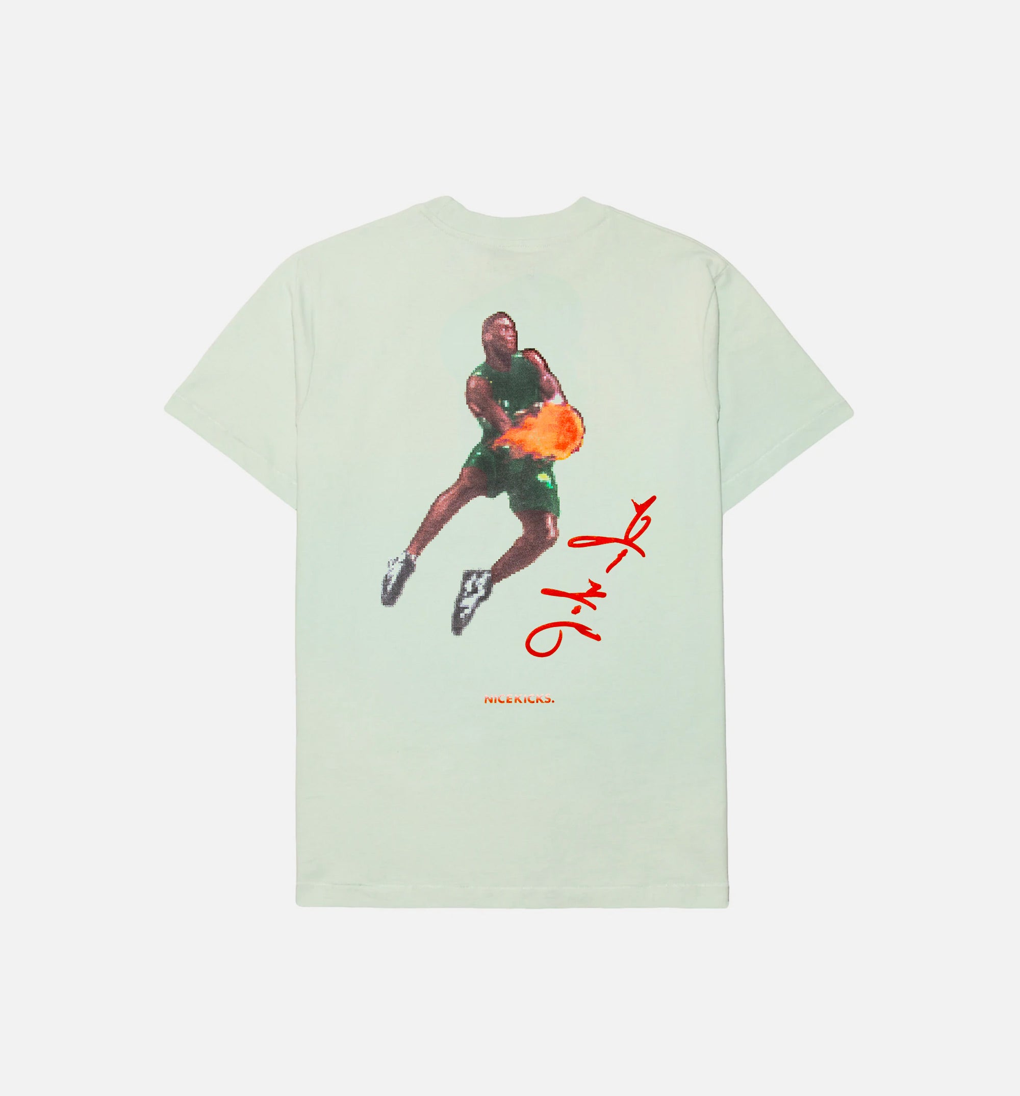 Nice Kicks x Reebok Jam Heavyweight Short Sleeve Tee Mens T-Shirt - Teal、mySite、i-lightchina