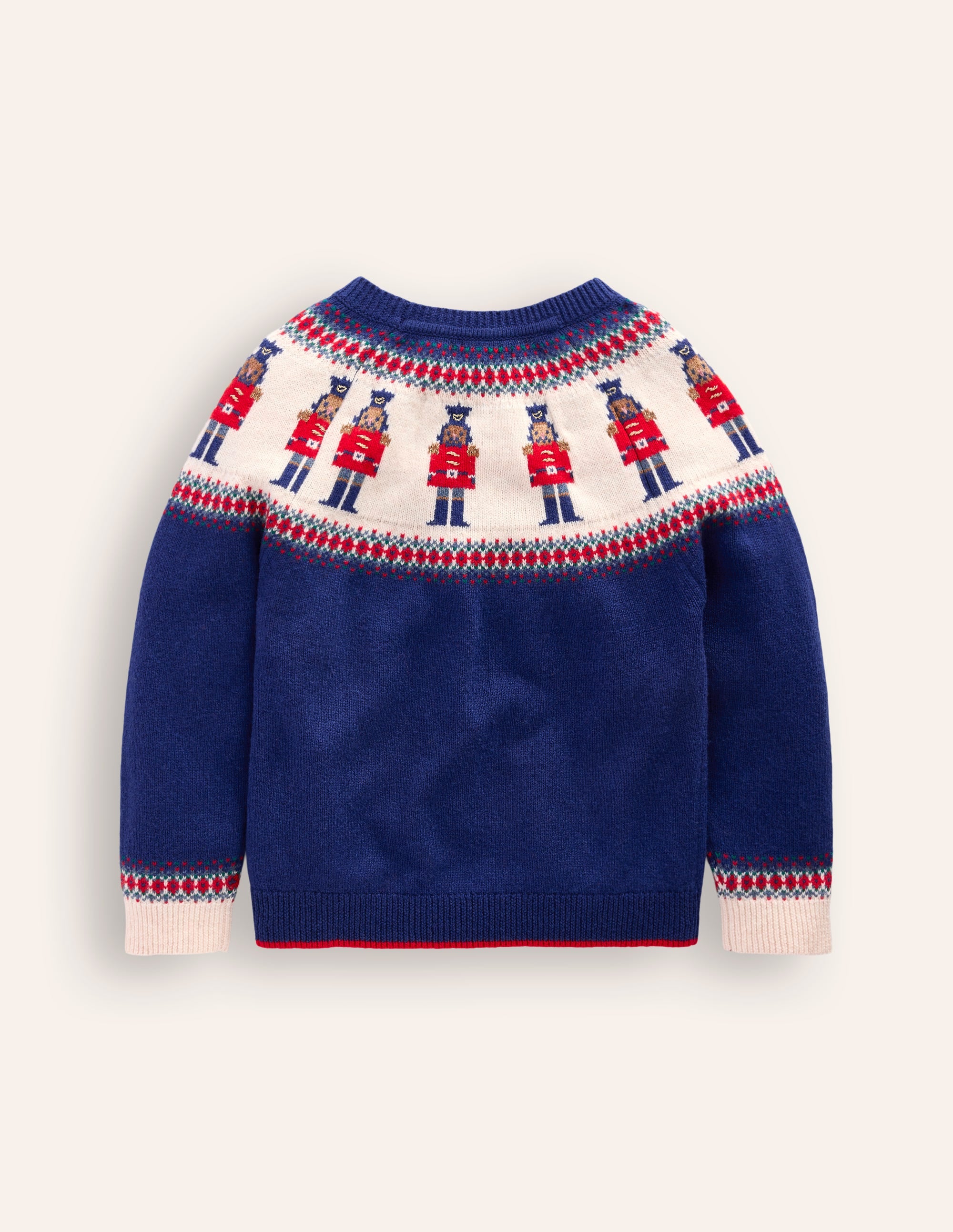  Fair Isle Sweater-Navy Nutcrackers、mySite、ashleygrahame