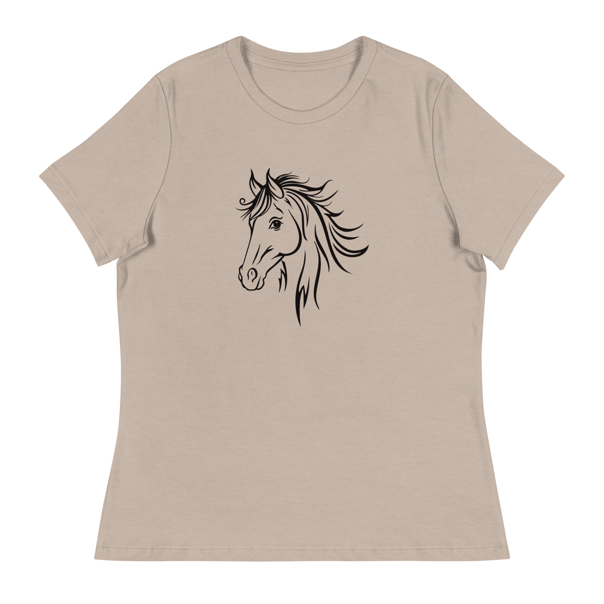 Happy Horse Women's Relaxed T-Shirt、mySite、camillekostekn