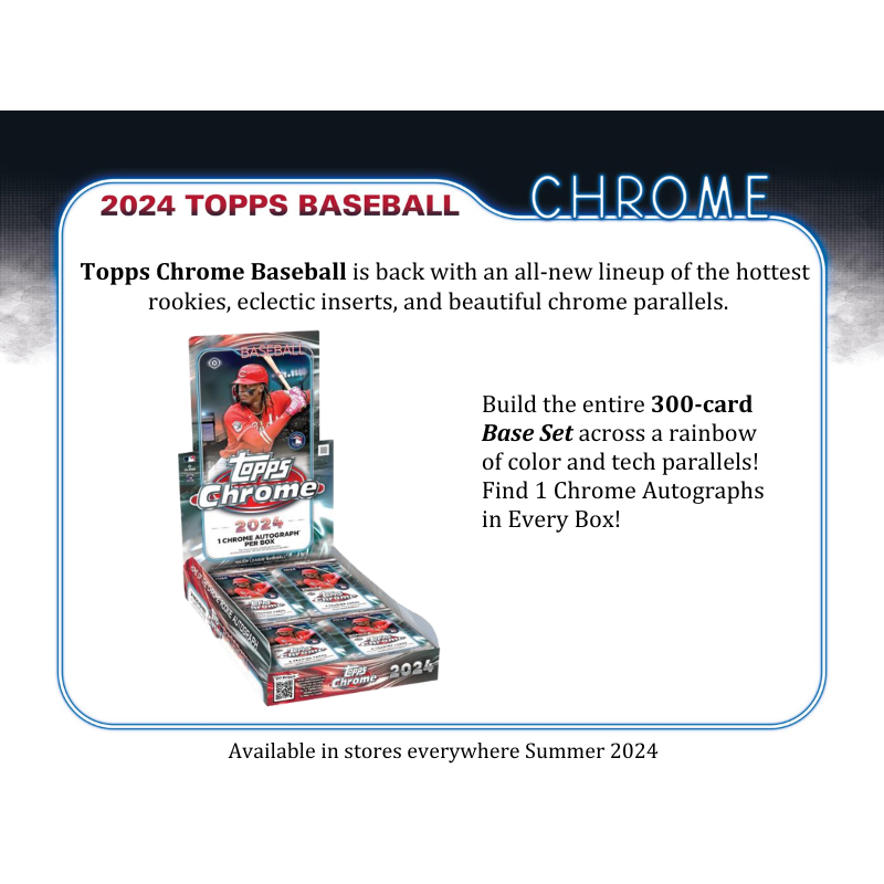 2024 Topps Chrome Baseball Hobby 12 Box Case、mySite、waistdrama