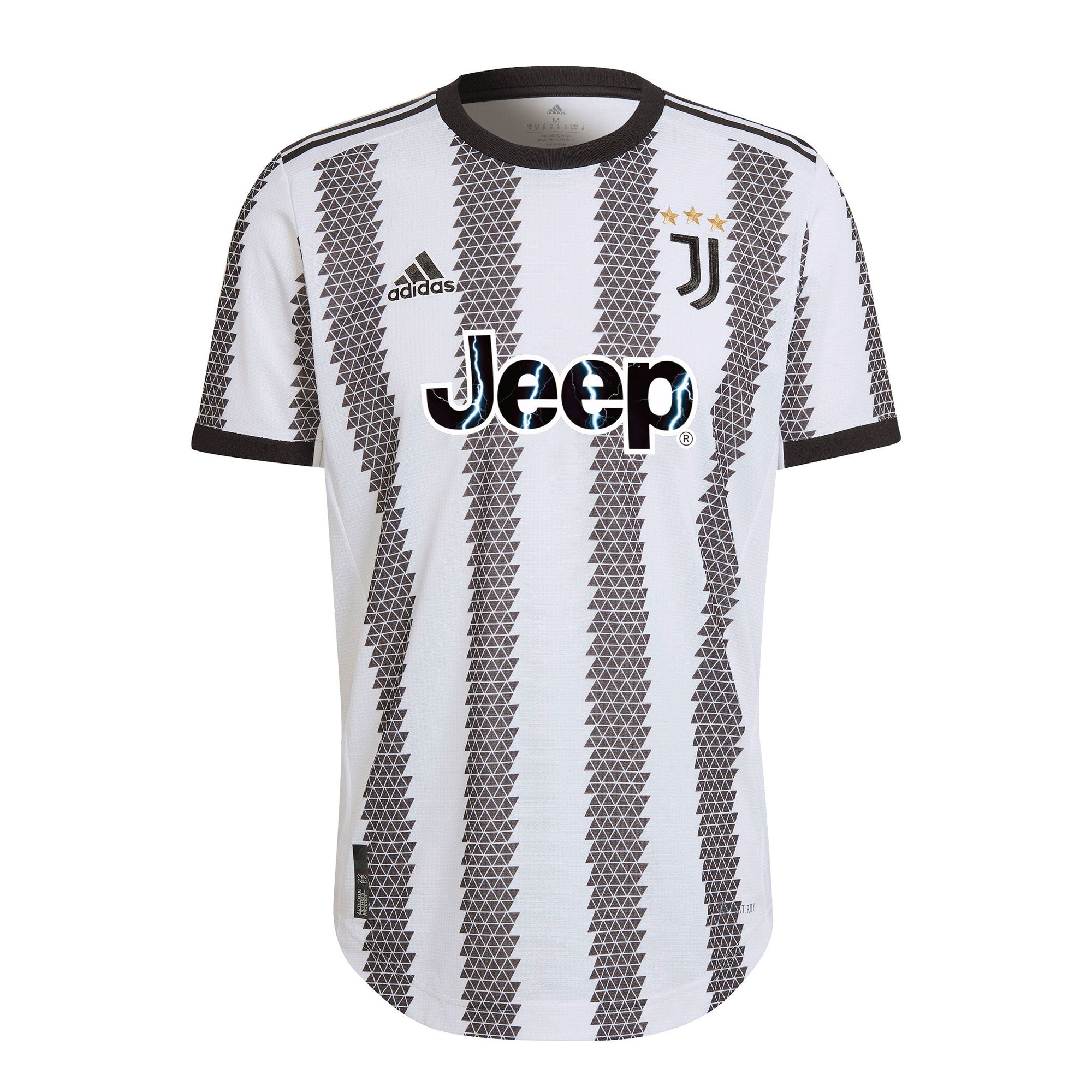 adidas Men's Juventus 2022/23 Authentic Home Jersey White/Black、mySite、bottomscart