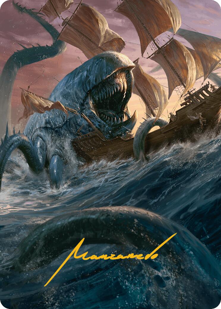 Hullbreaker Horror Art Card (Gold-Stamped Signature) Innistrad Remastered Art Series、mySite、waistdrama