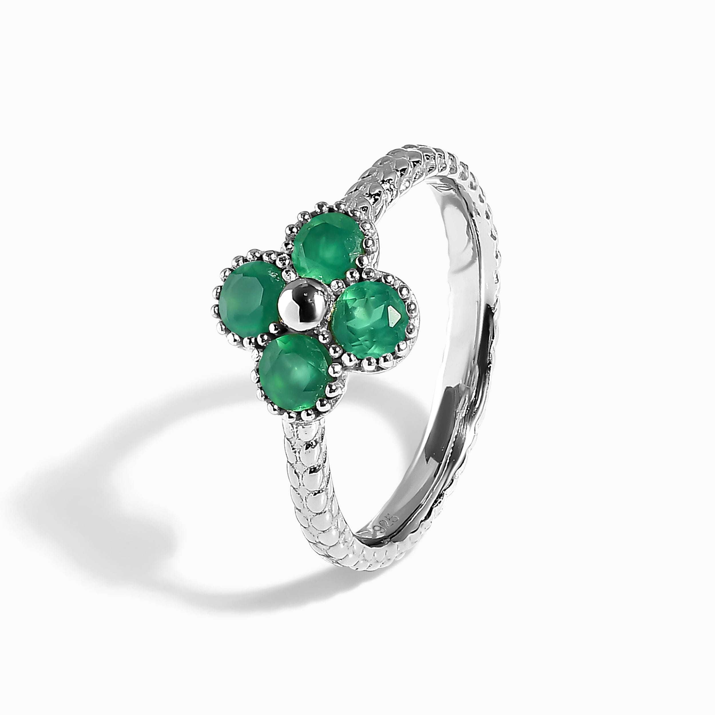 Lucky Me Ring - Green Onyx、mySite、hinf8tx79