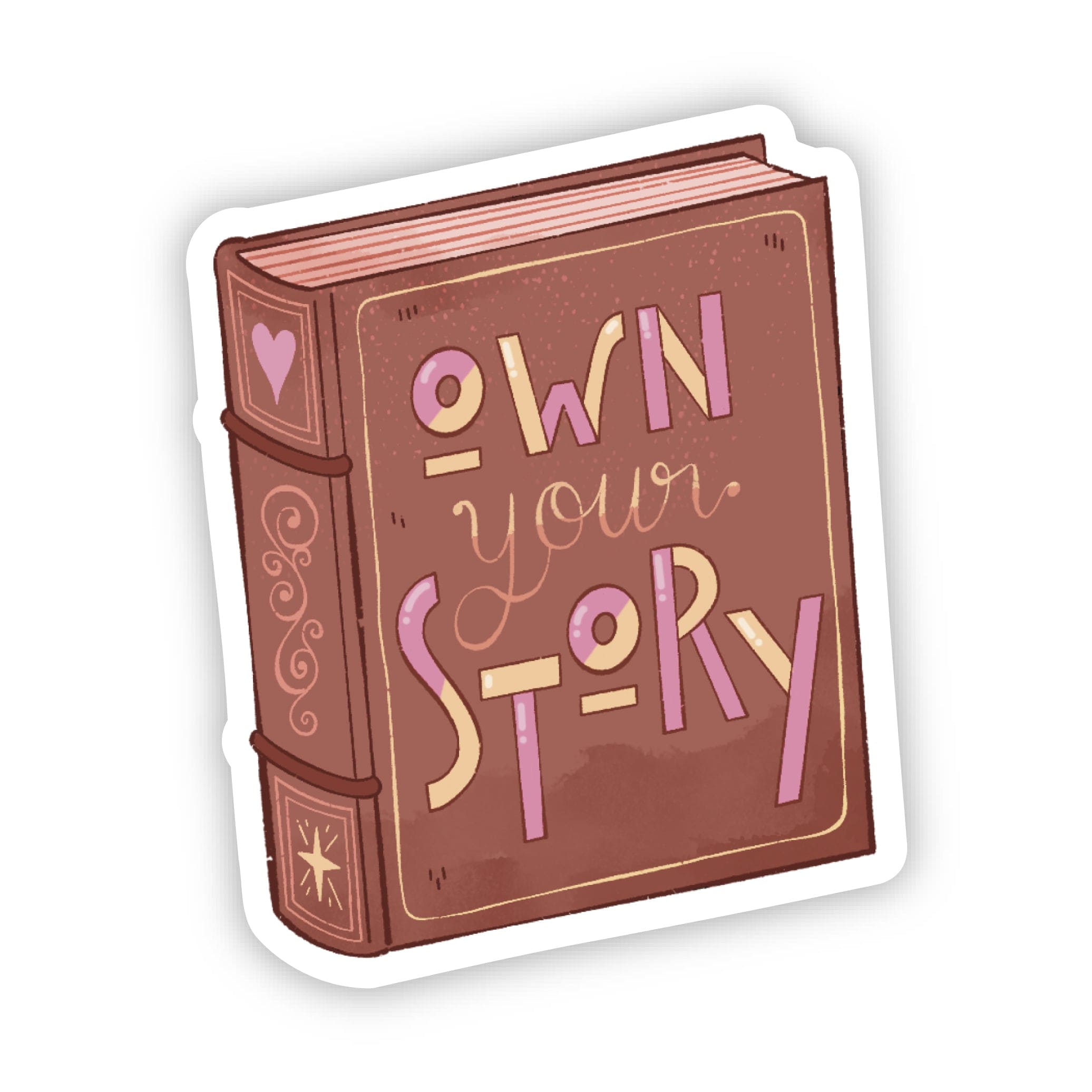  Own Your Story Inspirational Sticker、mySite、elrpsem3k