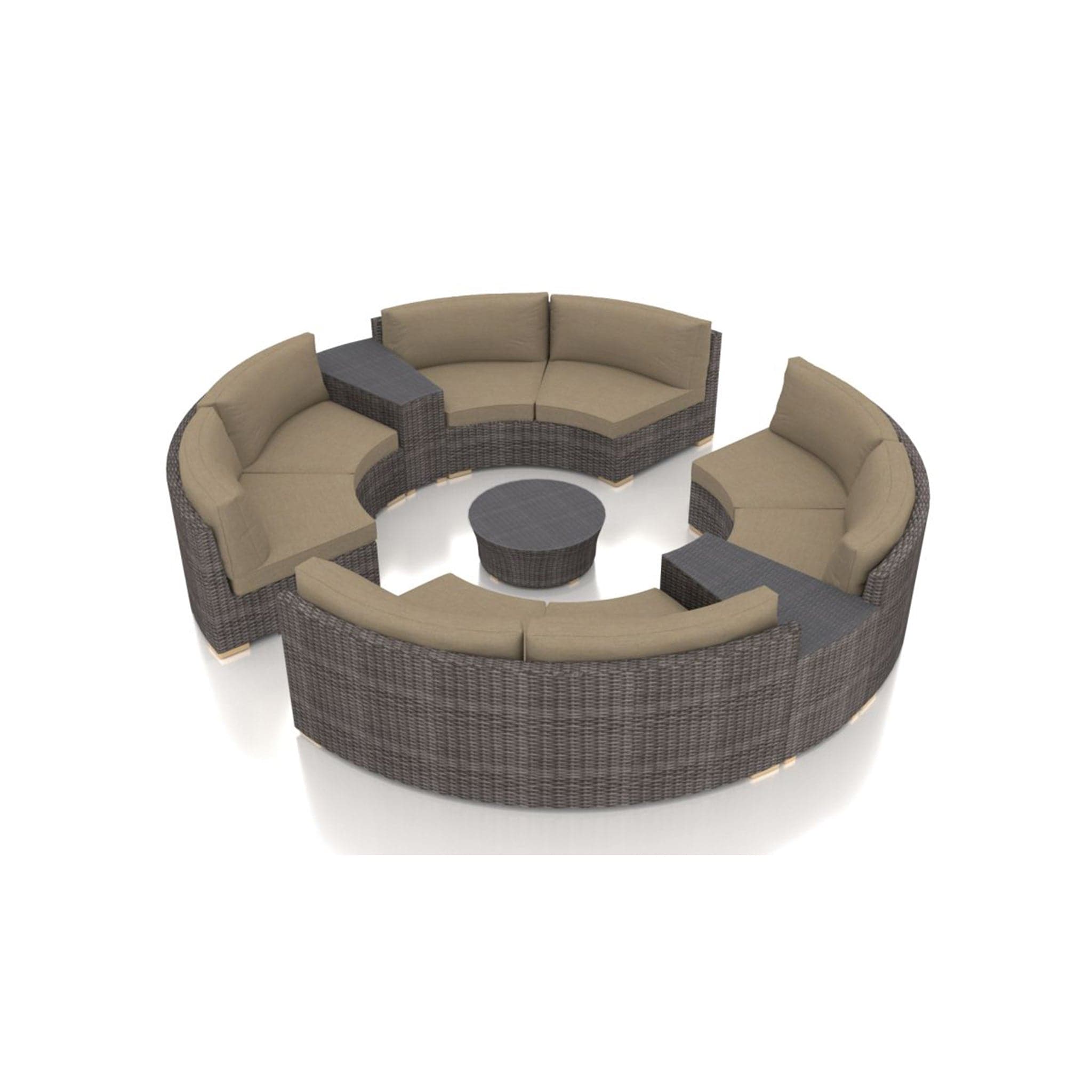 Dune 7 Piece Eclipse Sectional Set、mySite、neckold