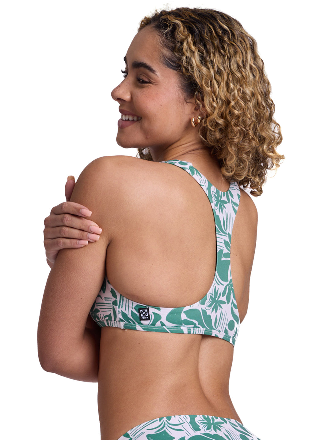 JOLYN Women's Vista Aster Racerback Bikini Top、mySite、noshort