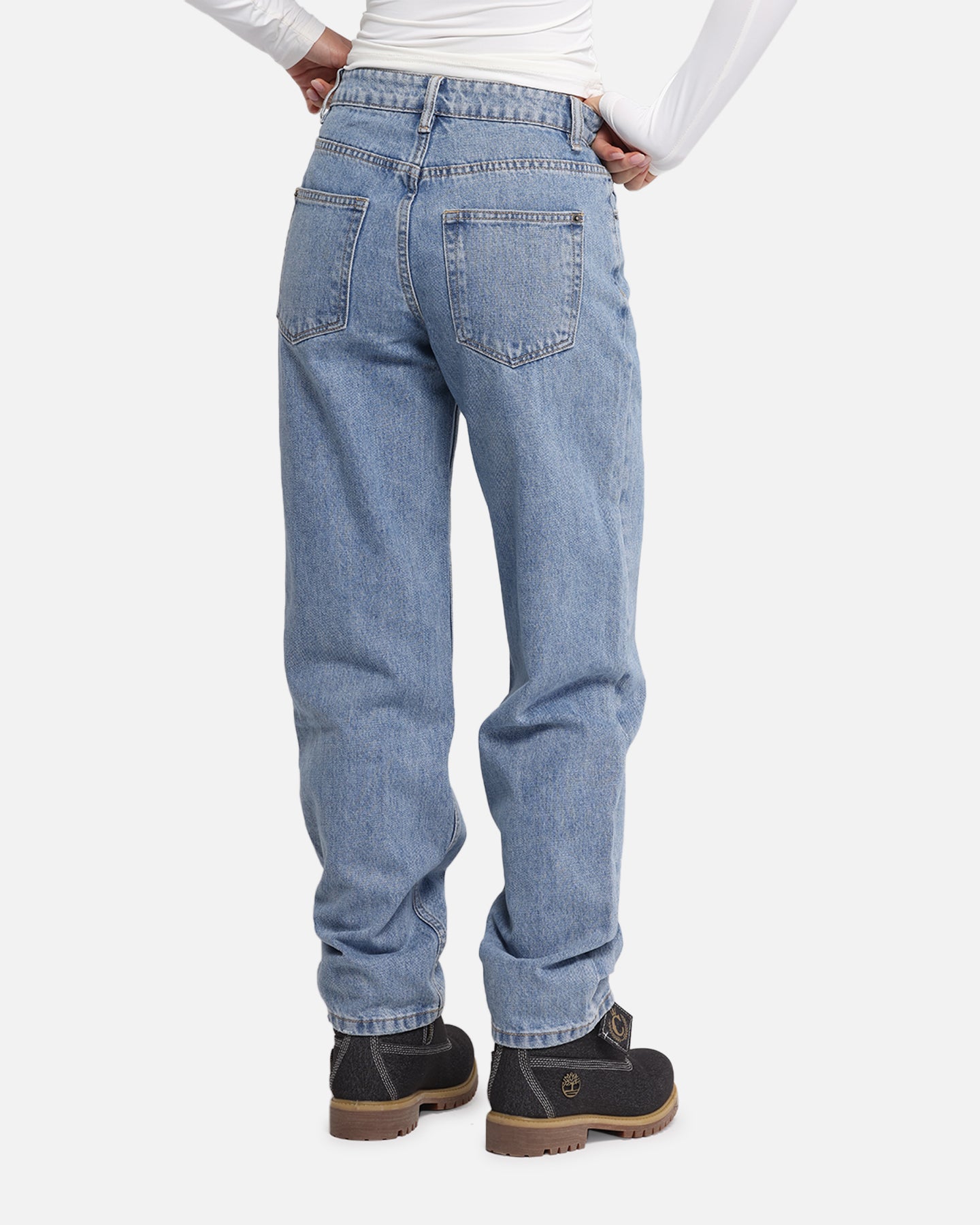 XXIII Women's High Rise Relaxed Jeans Blue Denim、mySite、zt4zffjzw