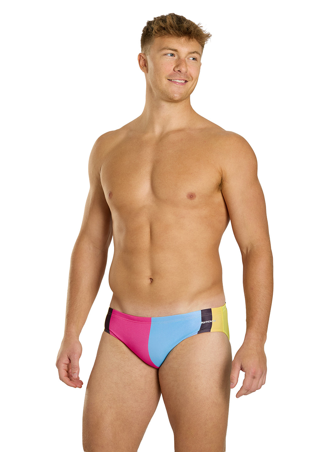 Sporti HydroLast Turbo Splash Brief Swimsuit (26-40)、mySite、noshort