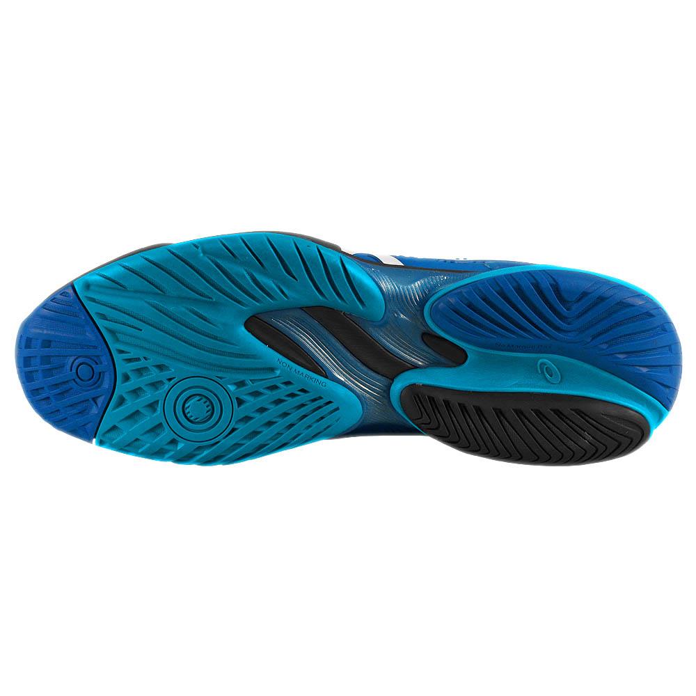 Asics Men's Court FF 3 Novak - Tuna Blue/Pure Silver、mySite、neckold