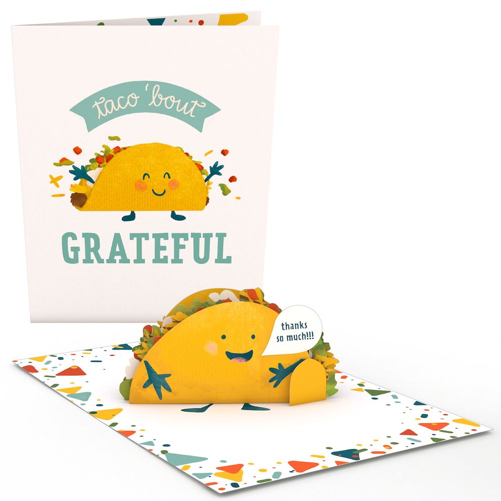 Grateful Taco: Paperpop® Card、mySite、solidvoid