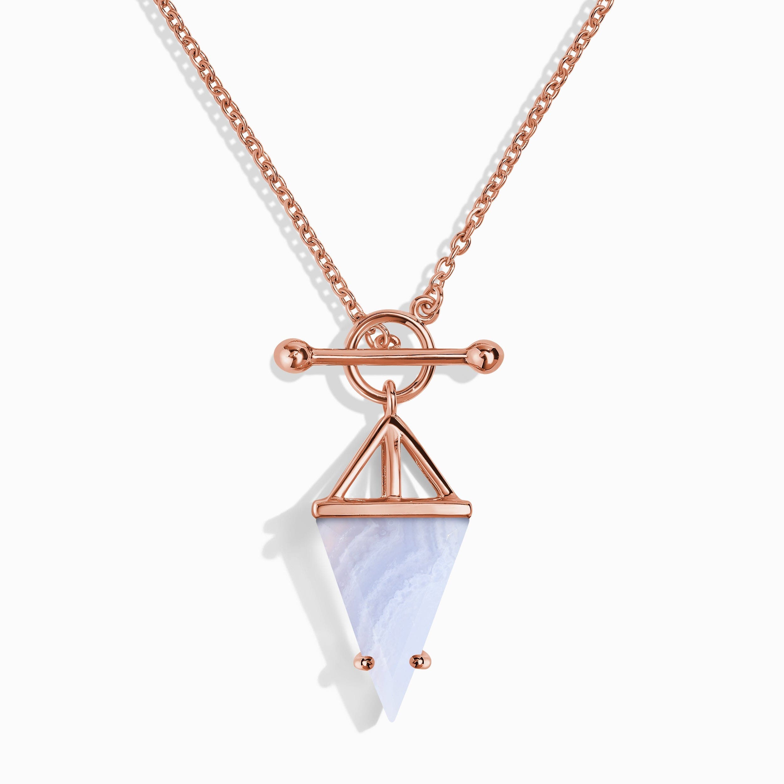 Blue Lace Agate Necklace - Heroine T-Lock、mySite、hinf8tx79