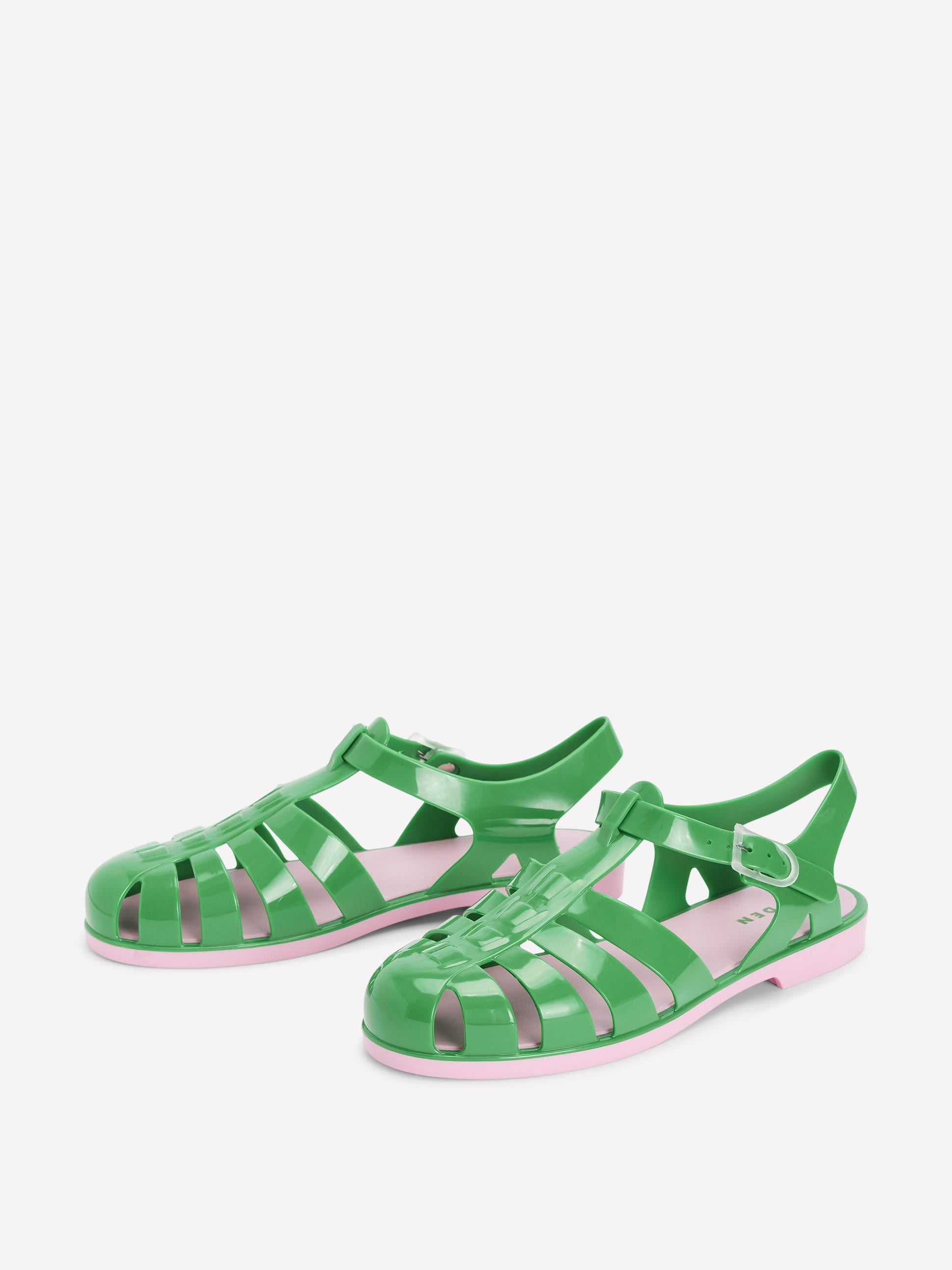  Jelly Shoe-Rich Emerald/ Soft Pink、mySite、ashleygrahame