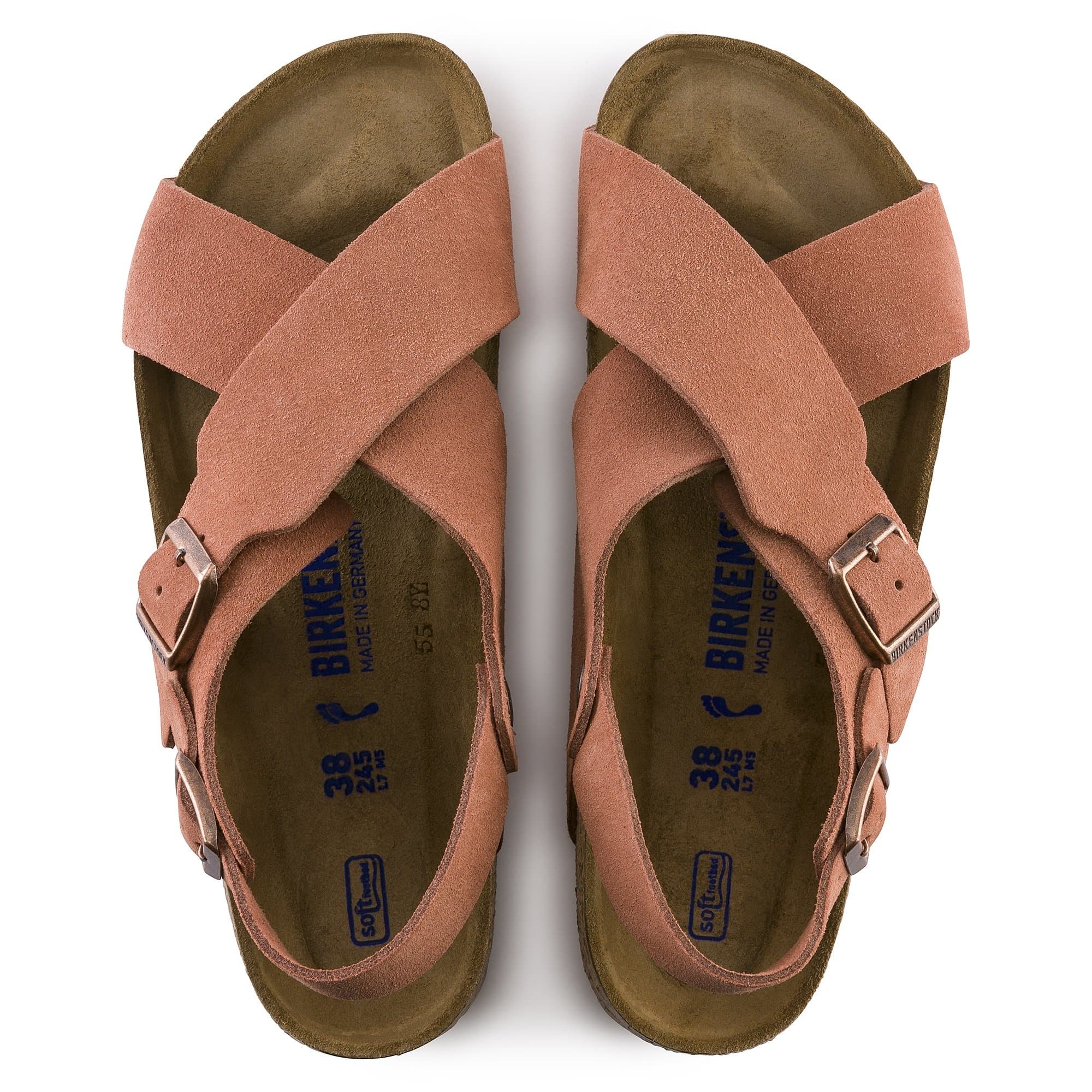 Tulum Soft Footbed Suede Leather、mySite、gtrtttuynbv