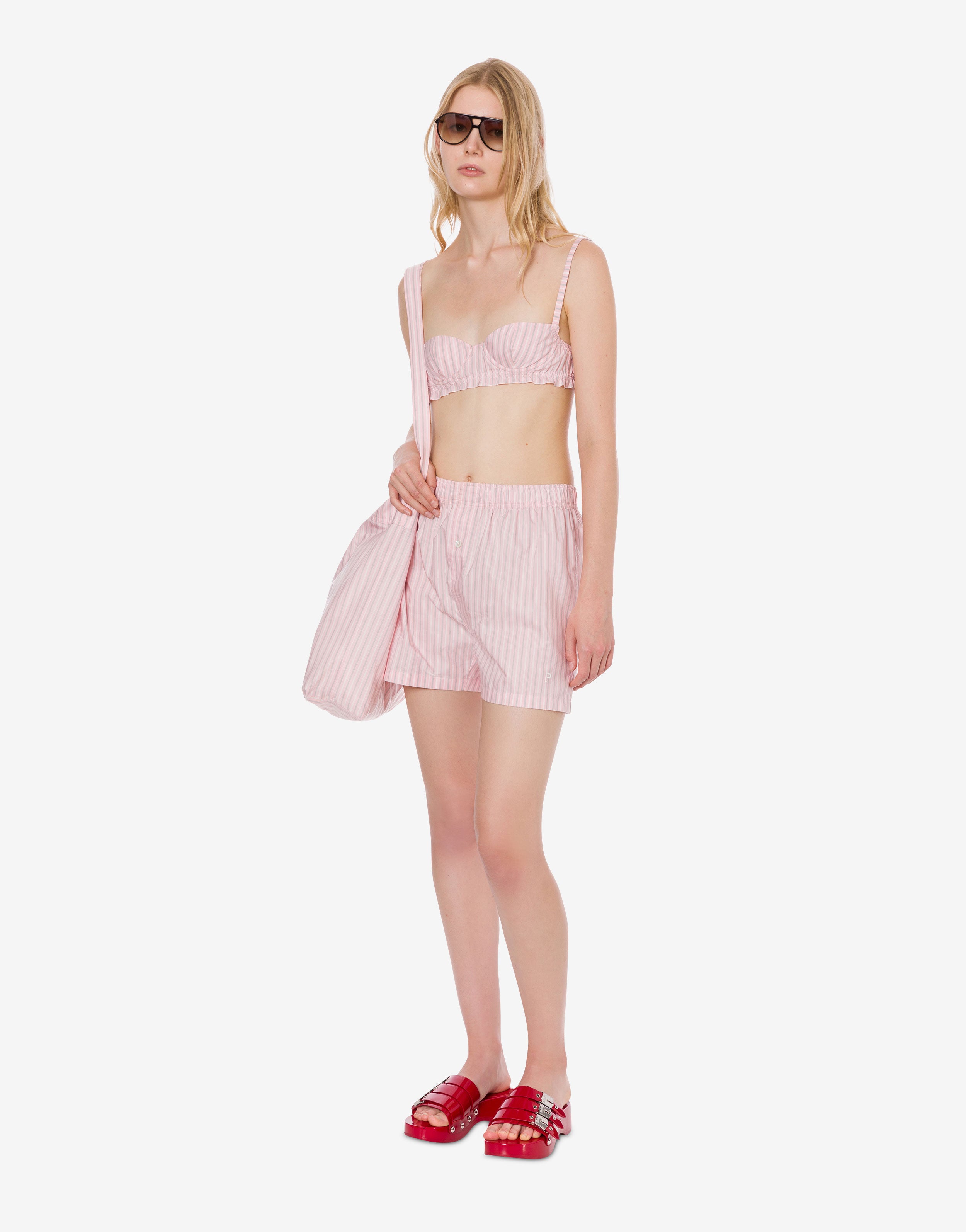 Bra in cotone rigato、mySite、aoinhome