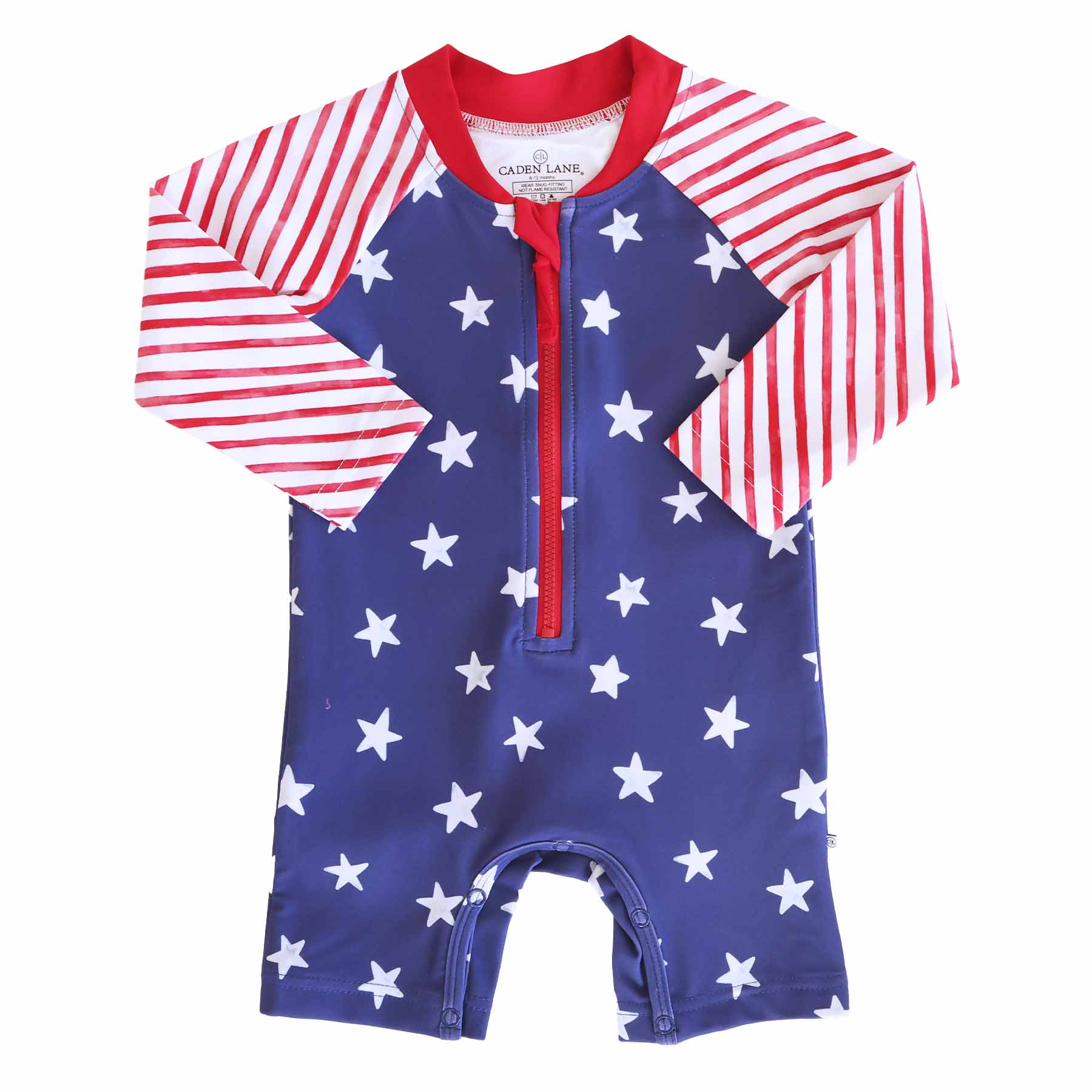  Long Sleeve Rash Guard Swim Romper Shortie | Star-Spangled Summer、mySite、layawaytickets