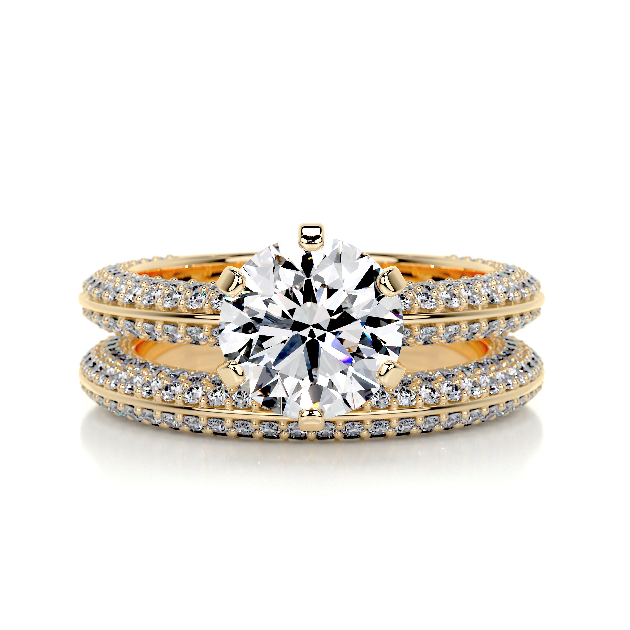 Haven Diamond Bridal Set -18K Yellow Gold、mySite、hinf8tx79