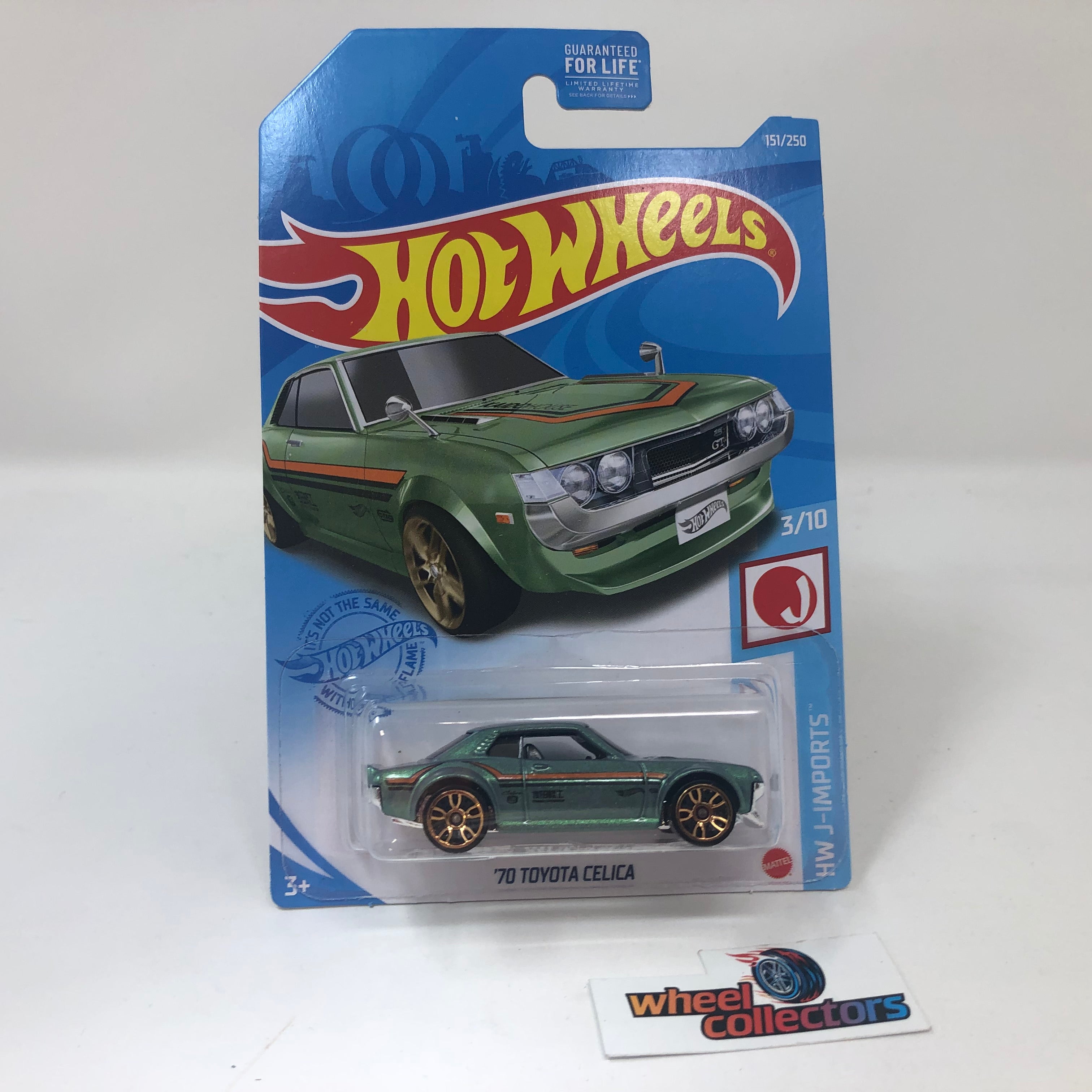'70 Toyota Celica #151 * Green * 2021 Hot Wheels USA、mySite、hgirdovlk