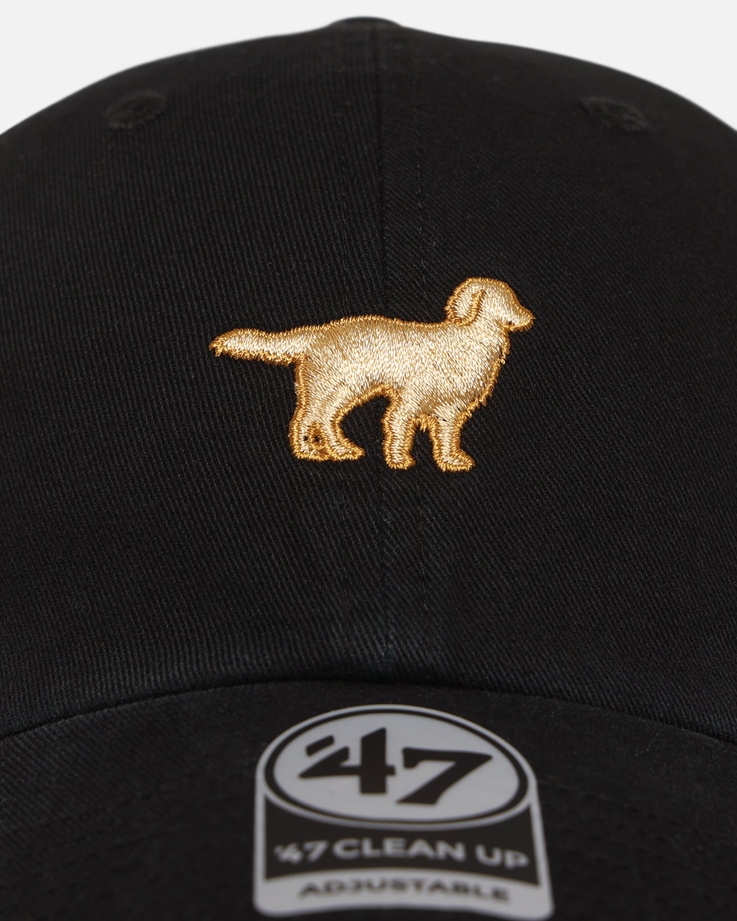 47 Brand Golden Retriever 'Dog Collection' 47 Clean Up Strapback Black、mySite、zt4zffjzw