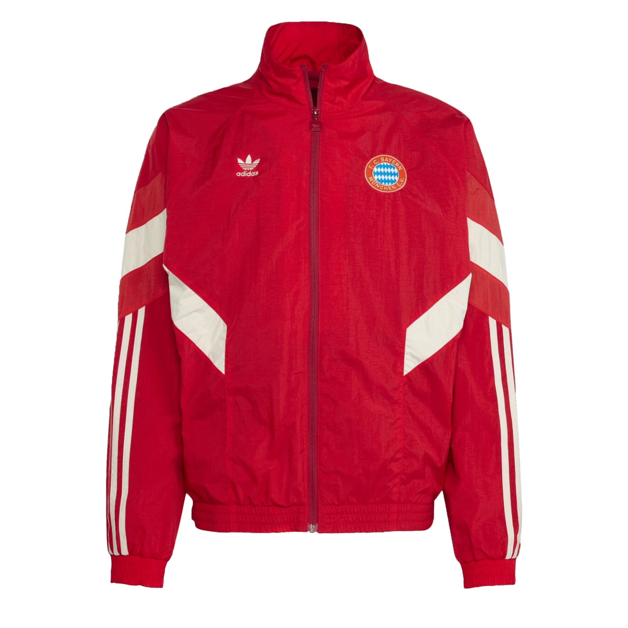 adidas Men's FC Bayern Munich 2024/25 Originals Jacket Red、mySite、noshort