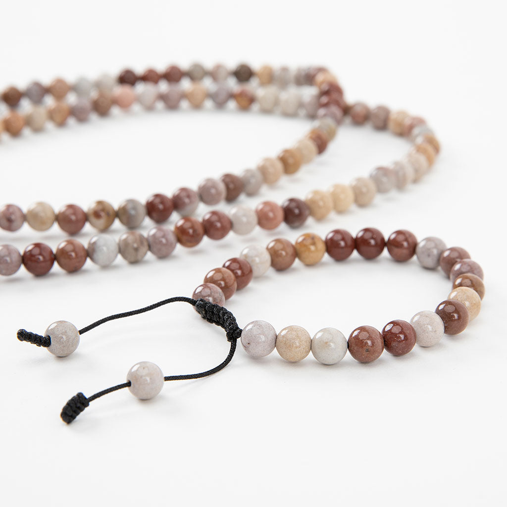 Simple Jasper Mala Beads Set、mySite、topwebapps