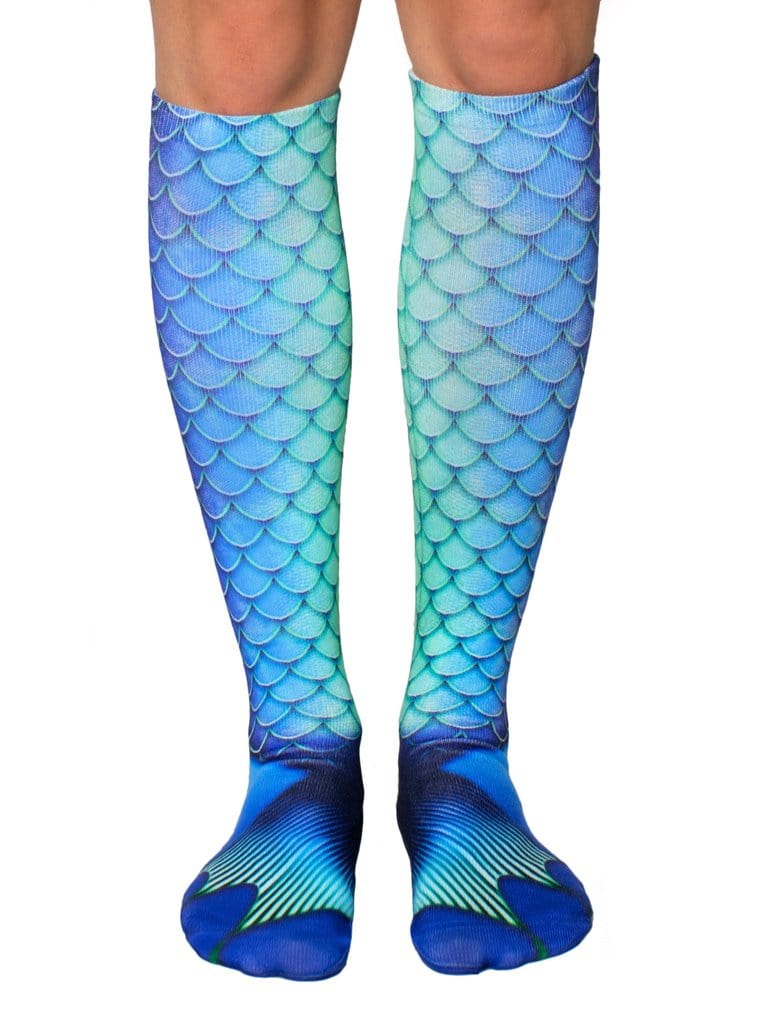 Mermaid Knee Socks by Living Royal *、mySite、g9winljtr