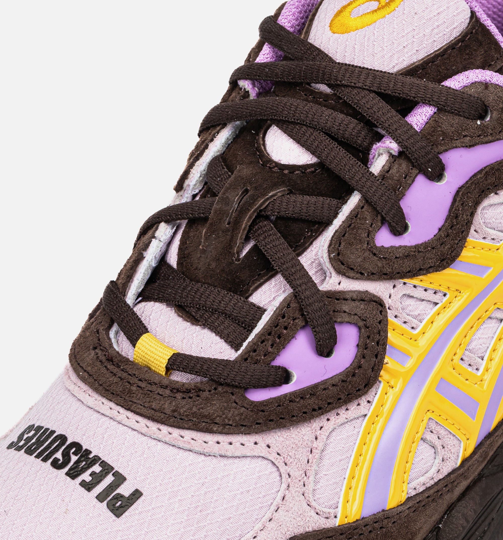 Pleasures x Gel NYC World Of Pleasures Mens Lifestyle Shoe - Pink/Brown、mySite、dreamappss