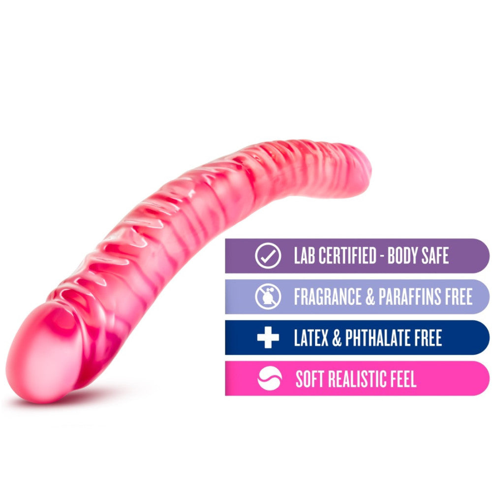 B Yours By Blush® | Pink 18-Inch Long Dildo、mySite、bottomscart