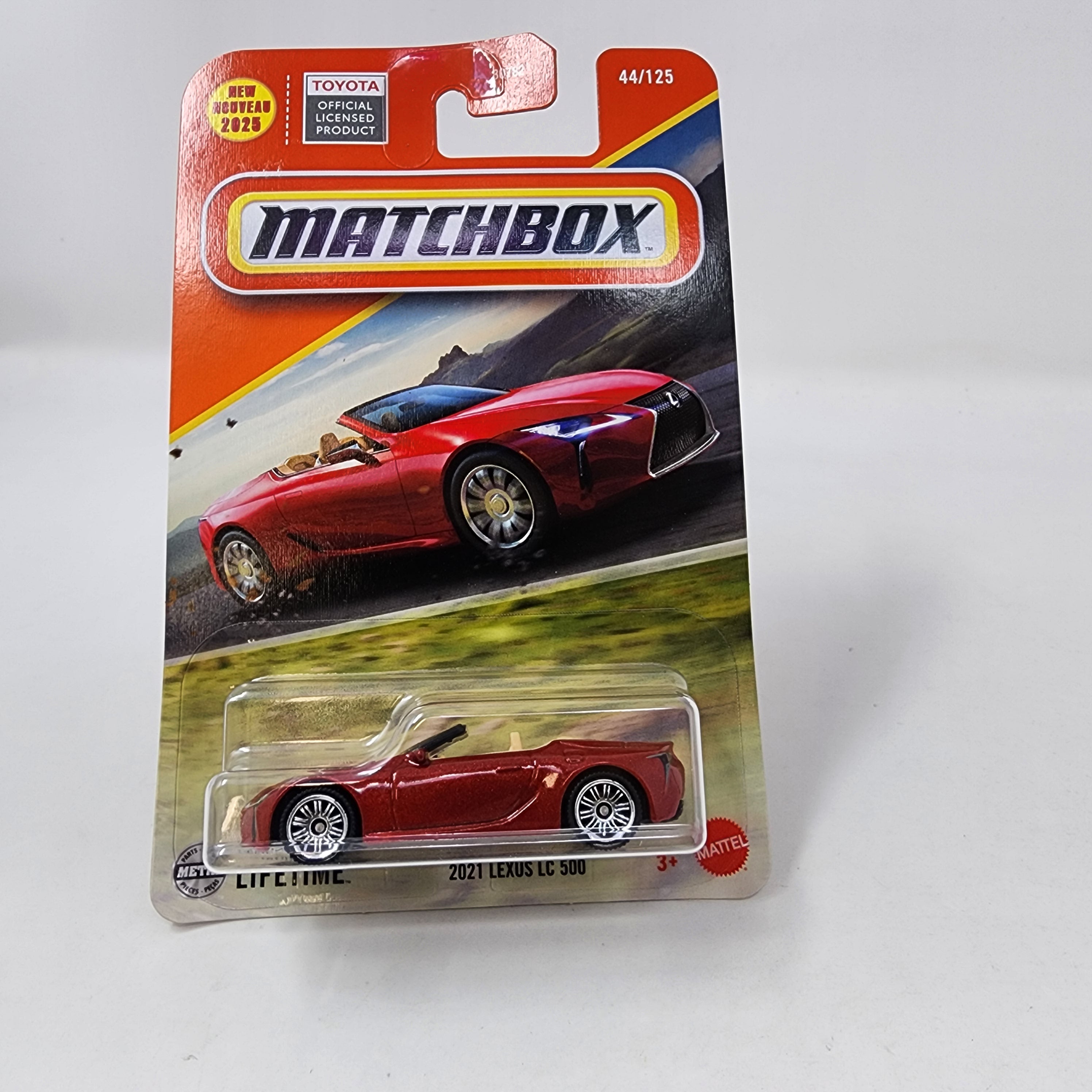 2021 Lexus LC 500 #44 * RED * 2025 Matchbox Basic Case B、mySite、hgirdovlk